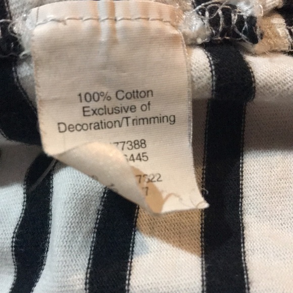 J. Crew Floral Bell Sleeves Striped Blouse - Picture 6 of 6